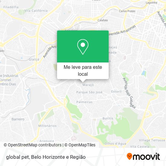 global pet mapa