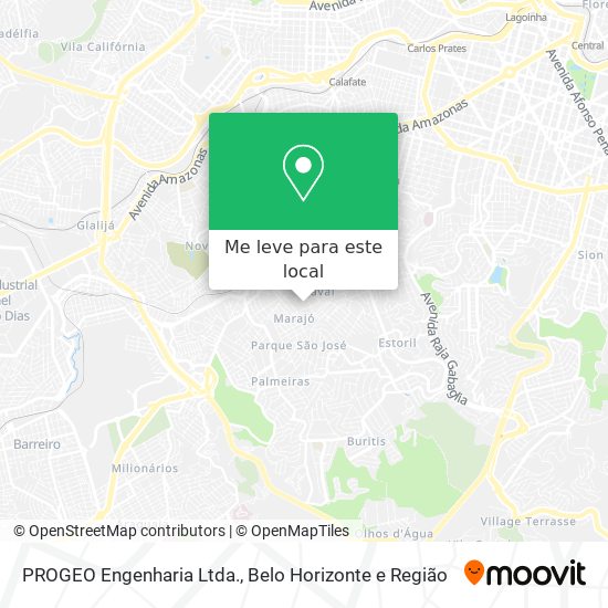 PROGEO Engenharia Ltda. mapa