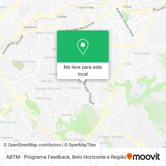 ABTM - Programa Feedback mapa
