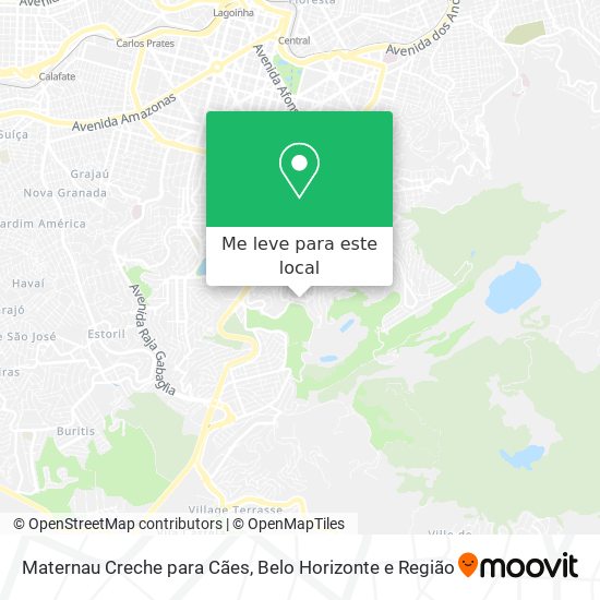 Maternau Creche para Cães mapa