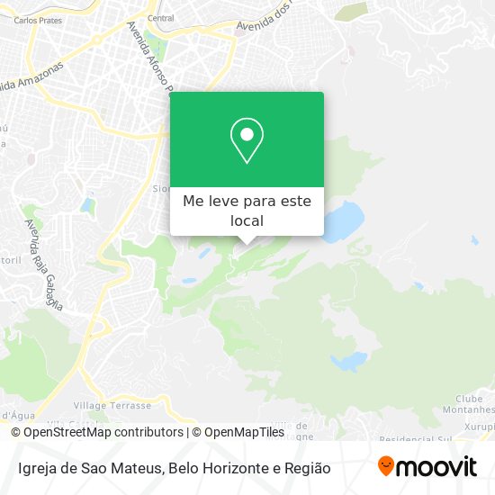 Igreja de Sao Mateus mapa