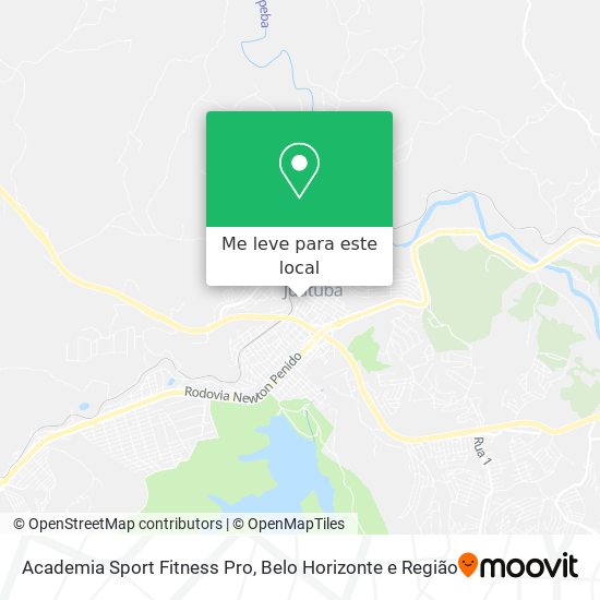 Academia Sport Fitness Pro mapa