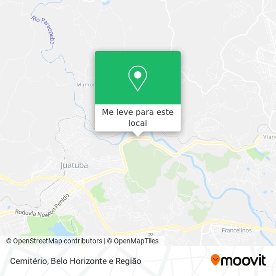 Cemitério mapa