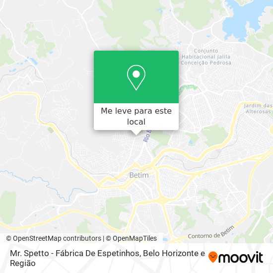 Mr. Spetto - Fábrica De Espetinhos mapa