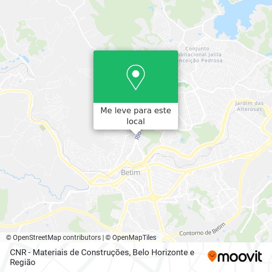 CNR - Materiais de Construções mapa