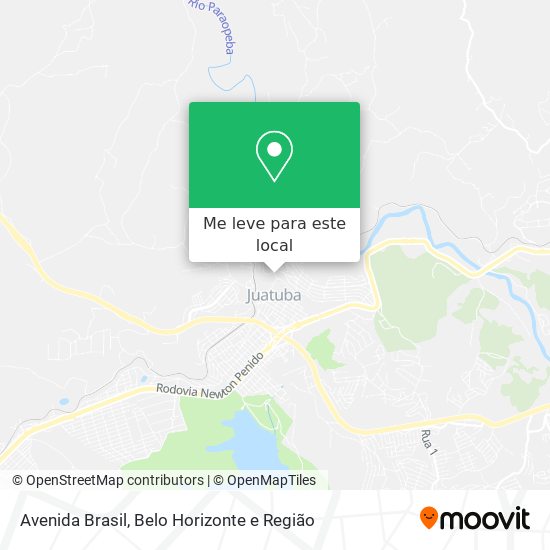 Avenida Brasil mapa