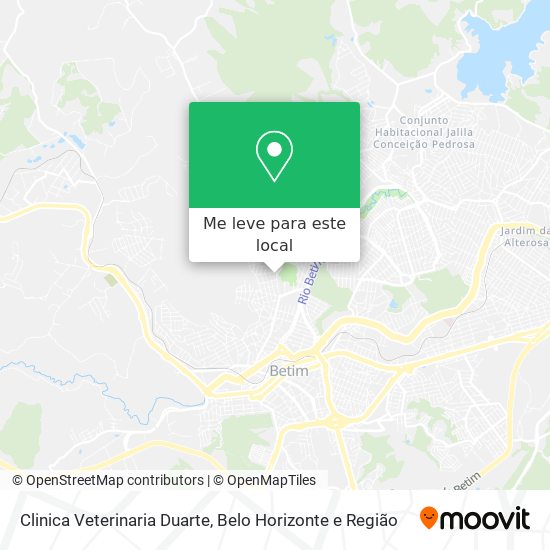 Clinica Veterinaria Duarte mapa