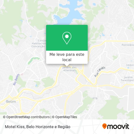Motel Kiss mapa