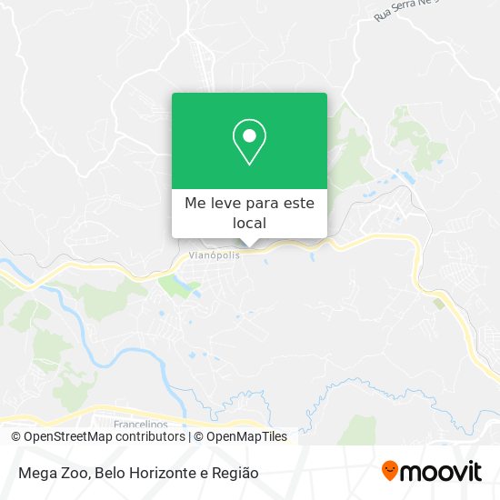 Mega Zoo mapa