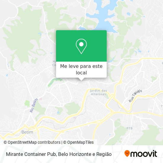 Mirante Container Pub mapa