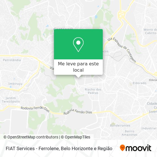 FIAT Services - Ferrolene mapa