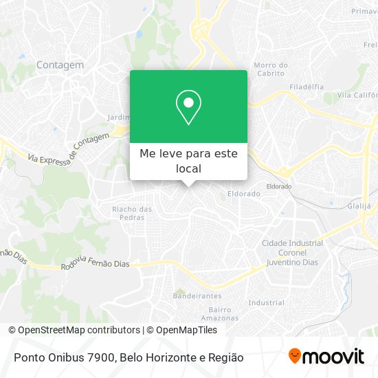 Ponto Onibus 7900 mapa