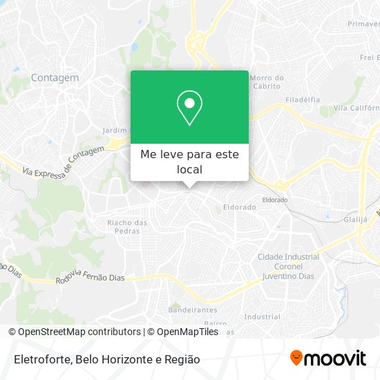 Eletroforte mapa