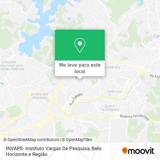 INVAPE- Instituto Vargas De Pesquisa mapa