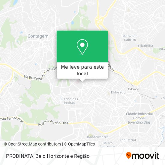 PRODINATA mapa