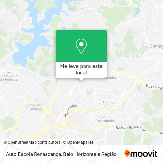 Auto Escola Renascença mapa