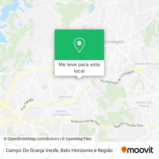 Campo Do Granja Verde mapa