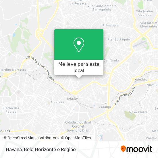 Havana mapa