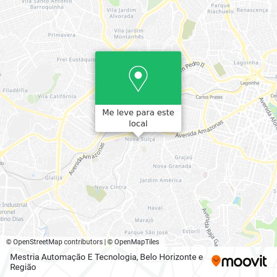 Como chegar até Mestria Automação E Tecnologia em Belo Horizonte