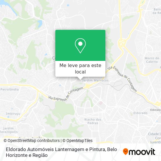 Eldorado Automóveis Lanternagem e Pintura mapa