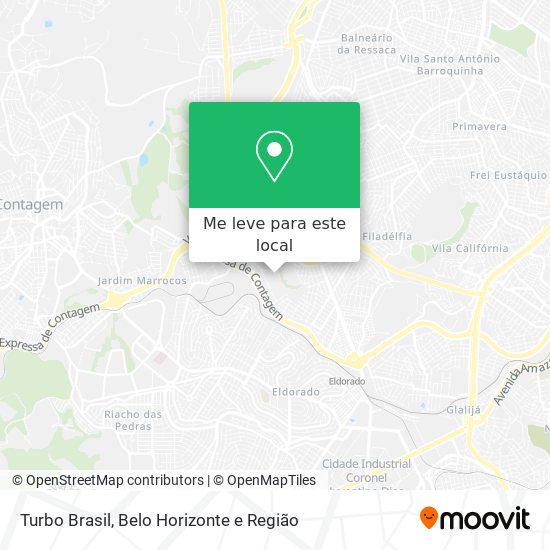 Turbo Brasil mapa