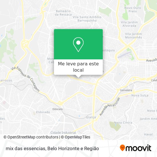 mix das essencias mapa