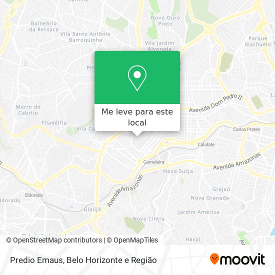 Predio Emaus mapa