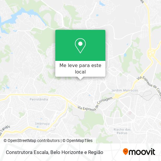 Construtora Escala mapa