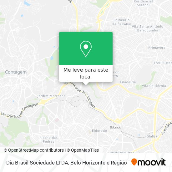 Dia Brasil Sociedade LTDA mapa
