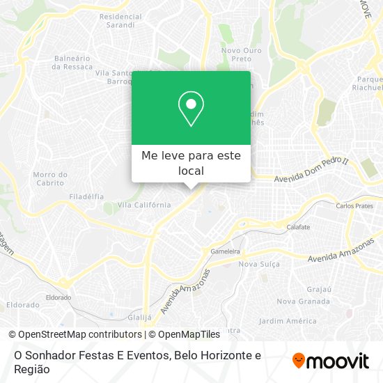 O Sonhador Festas E Eventos mapa