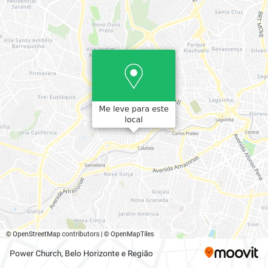 Power Church mapa