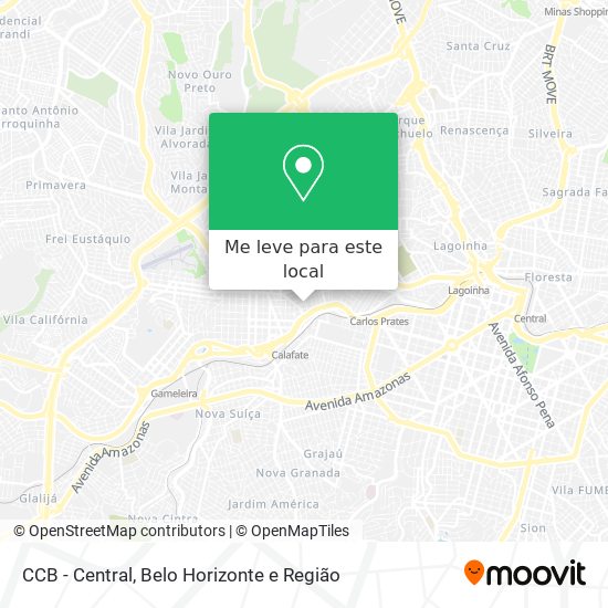 CCB - Central mapa