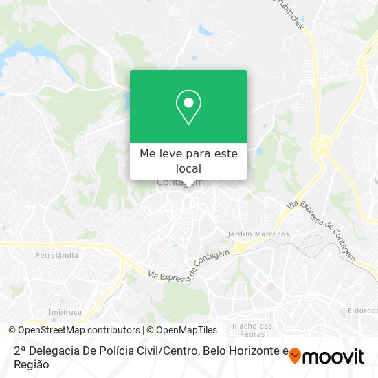 2ª Delegacia De Polícia Civil / Centro mapa