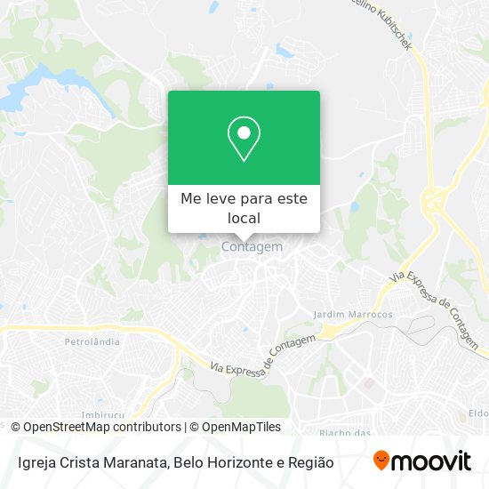 Igreja Crista Maranata mapa