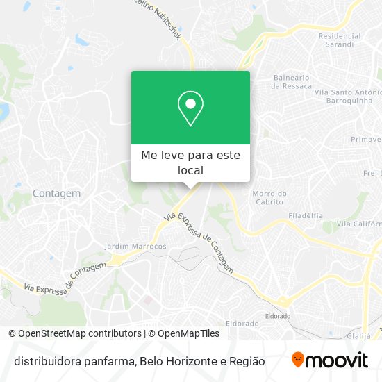 distribuidora panfarma mapa