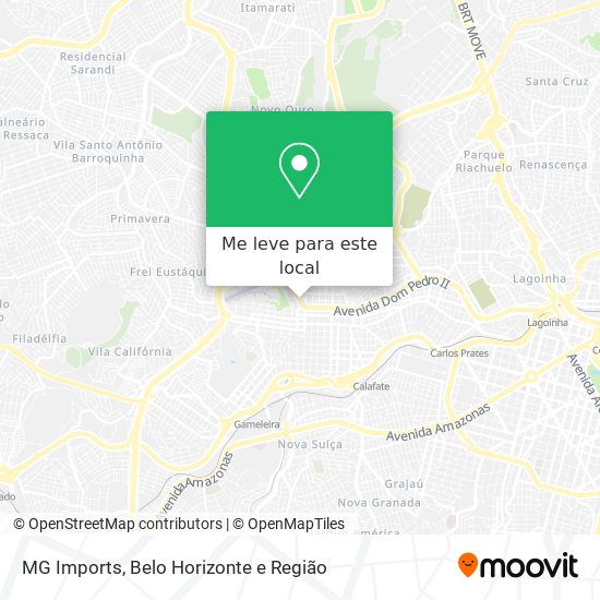 MG Imports mapa