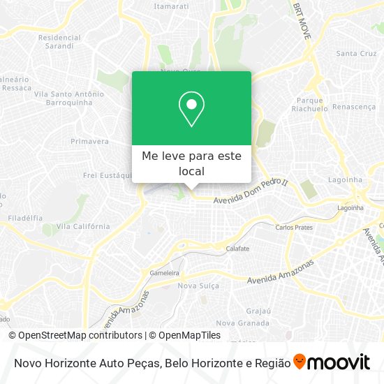 Novo Horizonte Auto Peças mapa