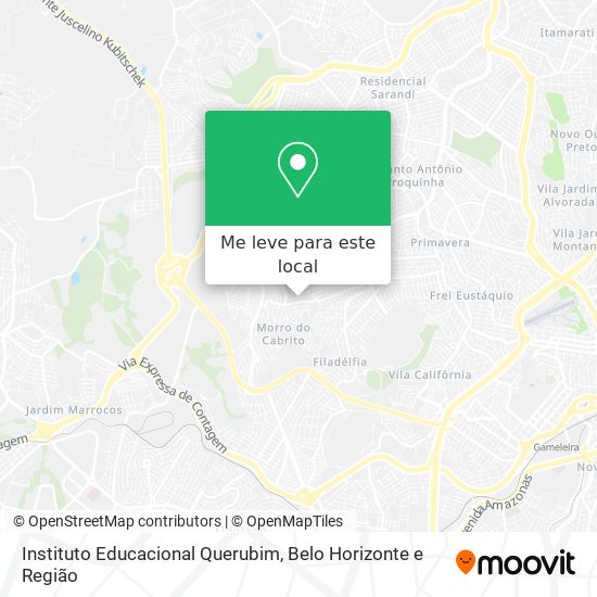 Instituto Educacional Querubim mapa