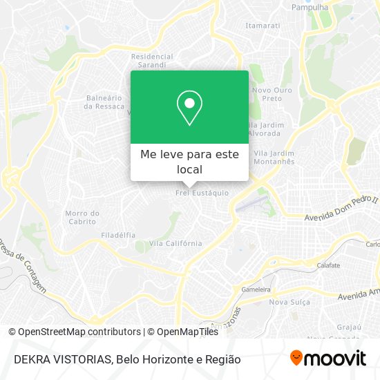 DEKRA VISTORIAS mapa