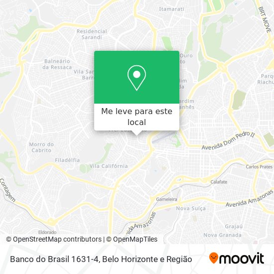 Banco do Brasil 1631-4 mapa