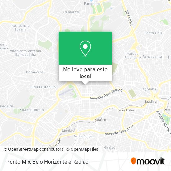 Ponto Mix mapa