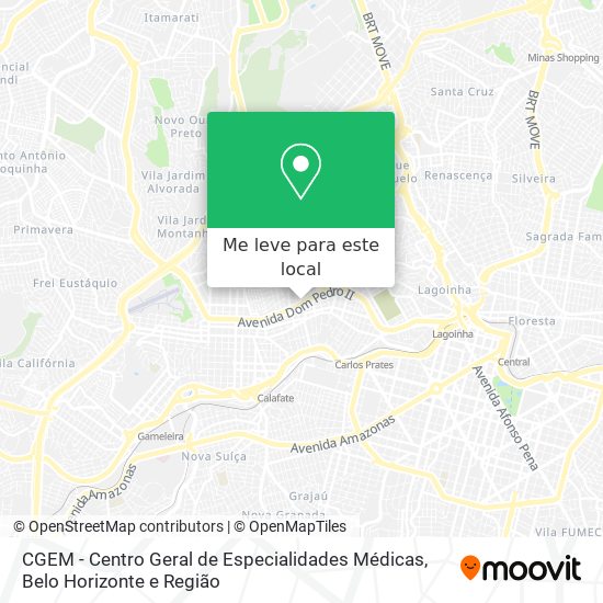 CGEM - Centro Geral de Especialidades Médicas mapa