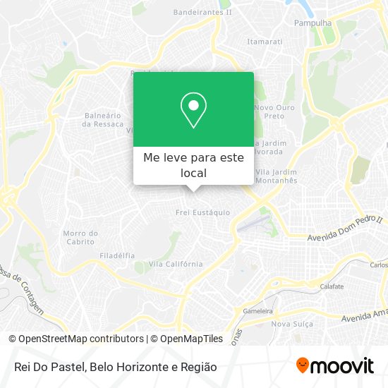 Rei Do Pastel mapa
