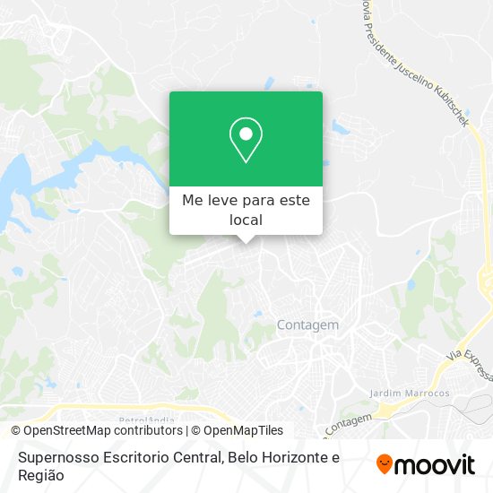 Supernosso Escritorio Central mapa