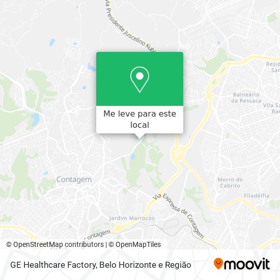 GE Healthcare Factory mapa