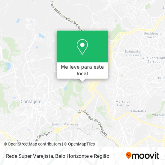 Rede Super Varejista mapa