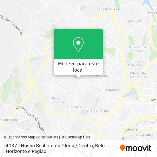 4037 - Nossa Senhora da Glória / Centro mapa