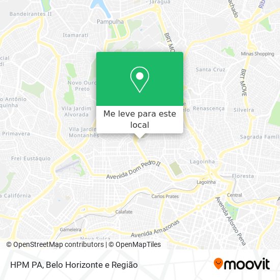 HPM PA mapa