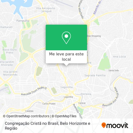 Congregação Cristã no Brasil mapa