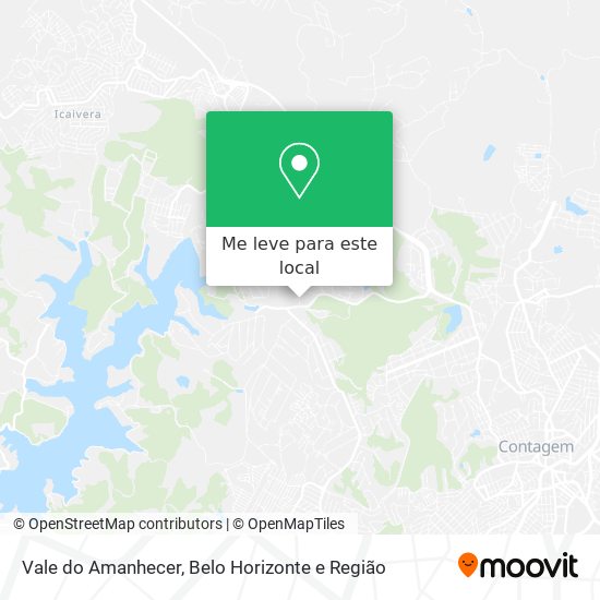Vale do Amanhecer mapa